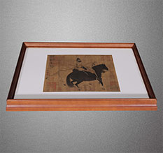 牟定书画装裱配框服务案例