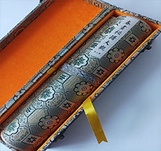 牟定书画装裱案例